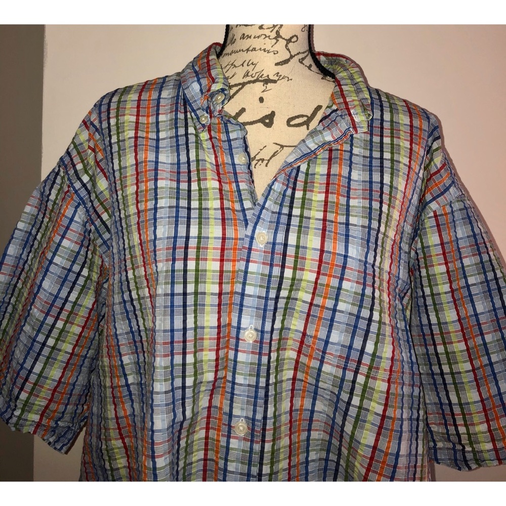 👻 2/$25 Brooks Brothers Men Casual Shirt Button Down